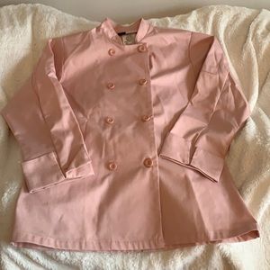 Blush Pink Chef’s Jacket